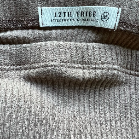 12th Tribe Summer Hues Ribbed Mini Dress - Picture 6 of 9